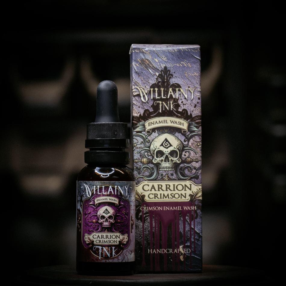 Villany Ink - Carrion Crimson (30ml)