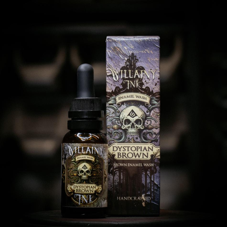 Villany Ink - Dystopian Brown (30ml)