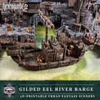 Hexengarde - The 'Gilded Eel' River Barge