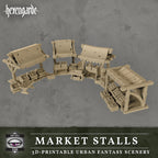 Hexengarde - Market Stalls