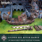 Hexengarde - The 'Gilded Eel' River Barge
