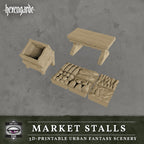 Hexengarde - Market Stalls