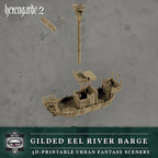 Hexengarde - The 'Gilded Eel' River Barge