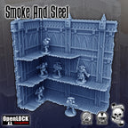 Smoke And Steel - Warhammer 40k WTC Terrain Medium Set