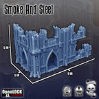 Smoke And Steel - Warhammer 40k WTC Terrain Medium Set