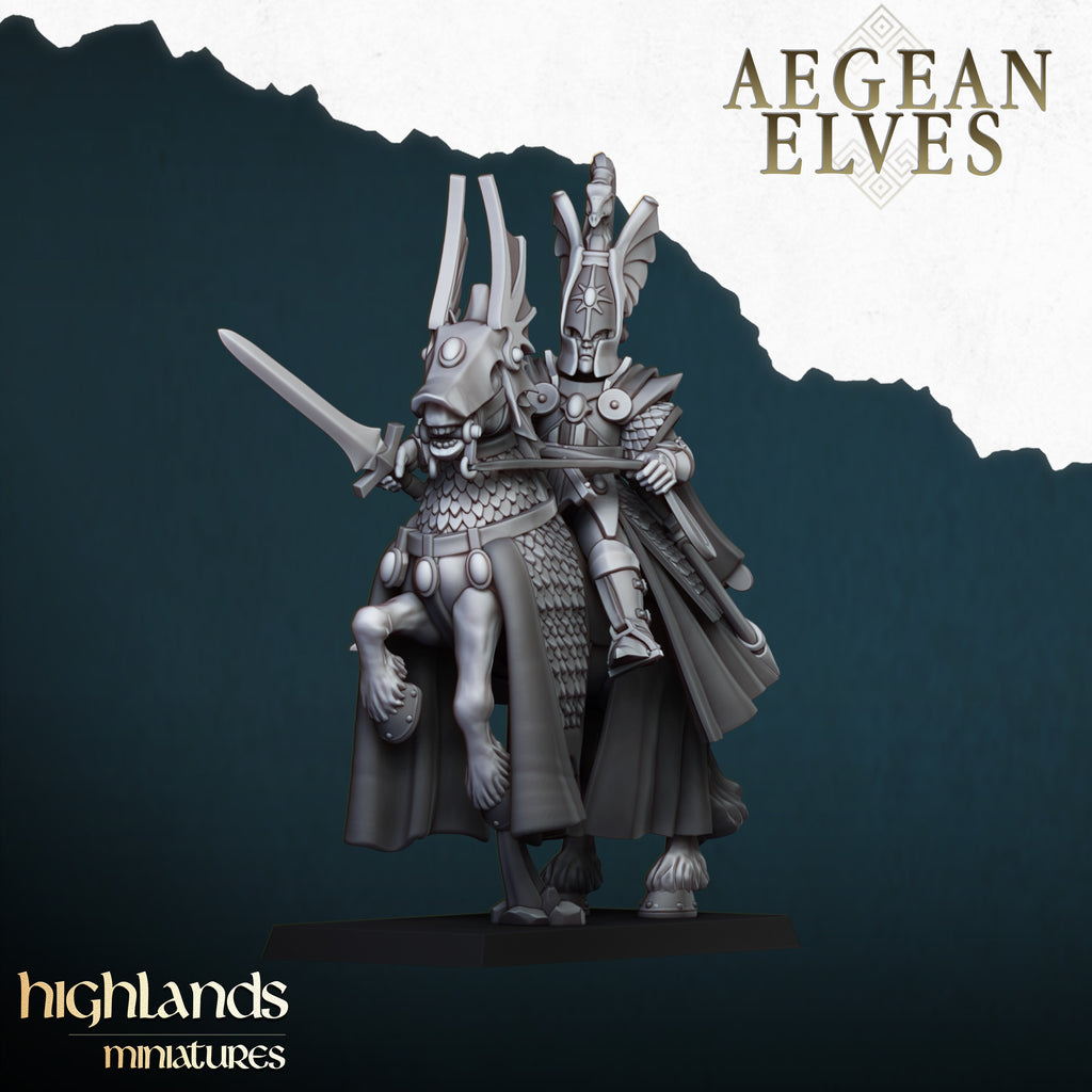Aegean Elf Mounted Lord