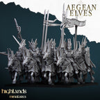 Aegean Elves Mounted Dragons