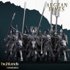 Aegean Elves Mounted Lances