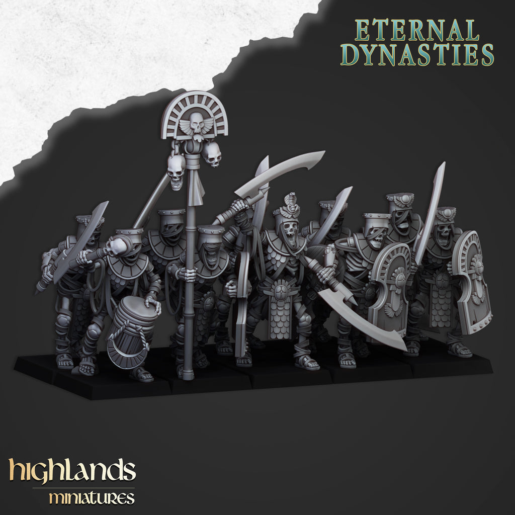 Ancient Guard with Hand Weapon and Shield
