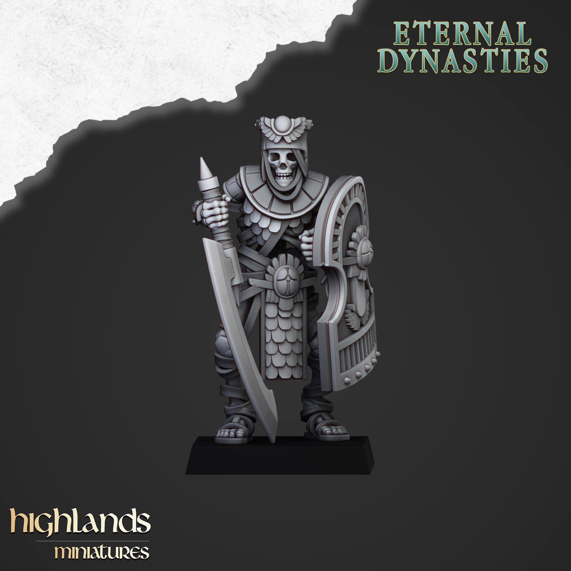 Ancient Guard with Hand Weapon and Shield