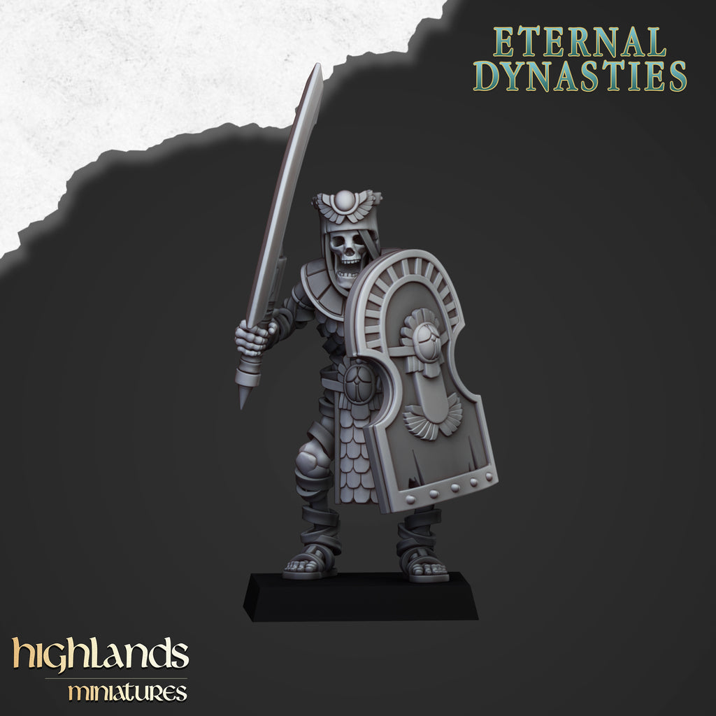 Ancient Guard with Hand Weapon and Shield