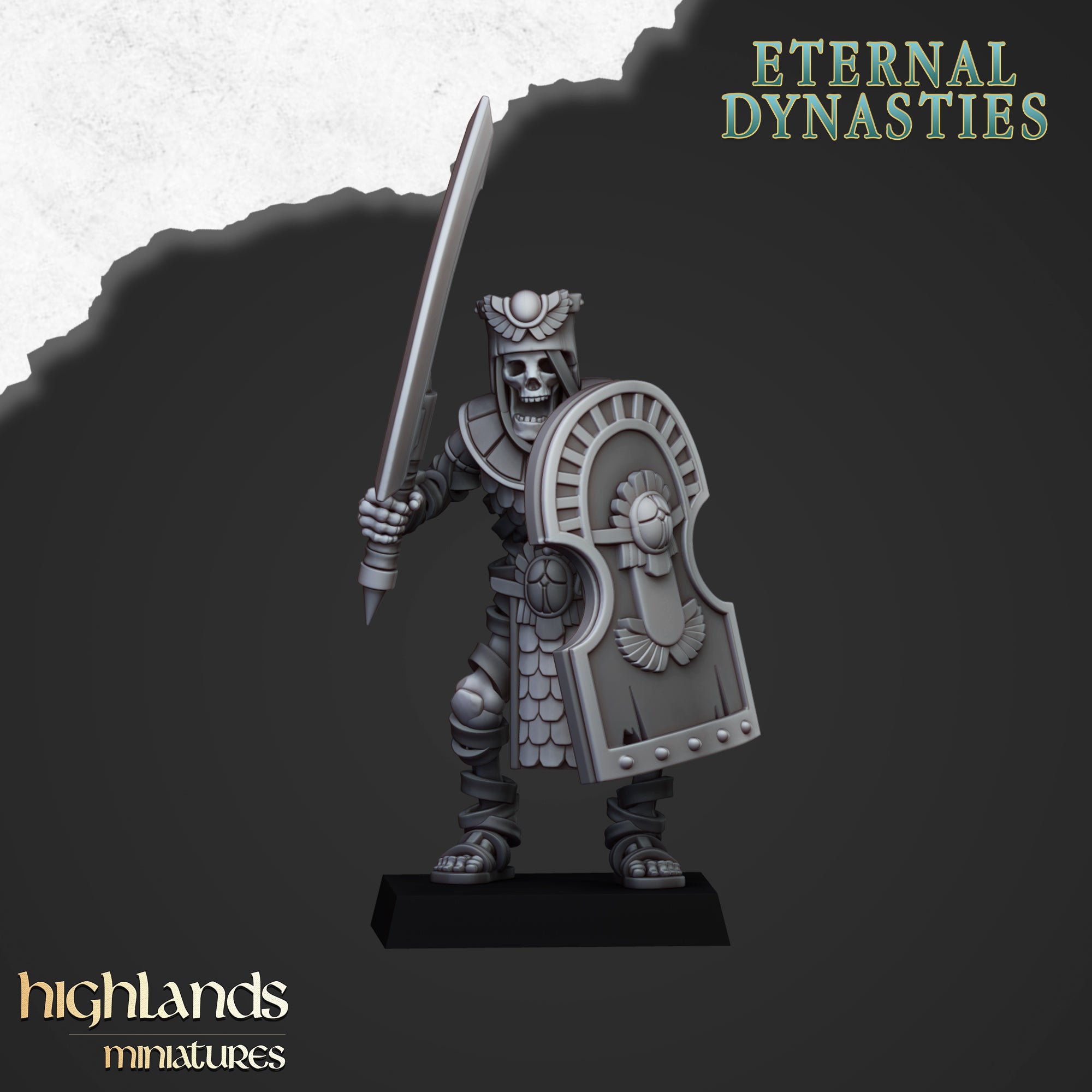 Ancient Guard with Hand Weapon and Shield