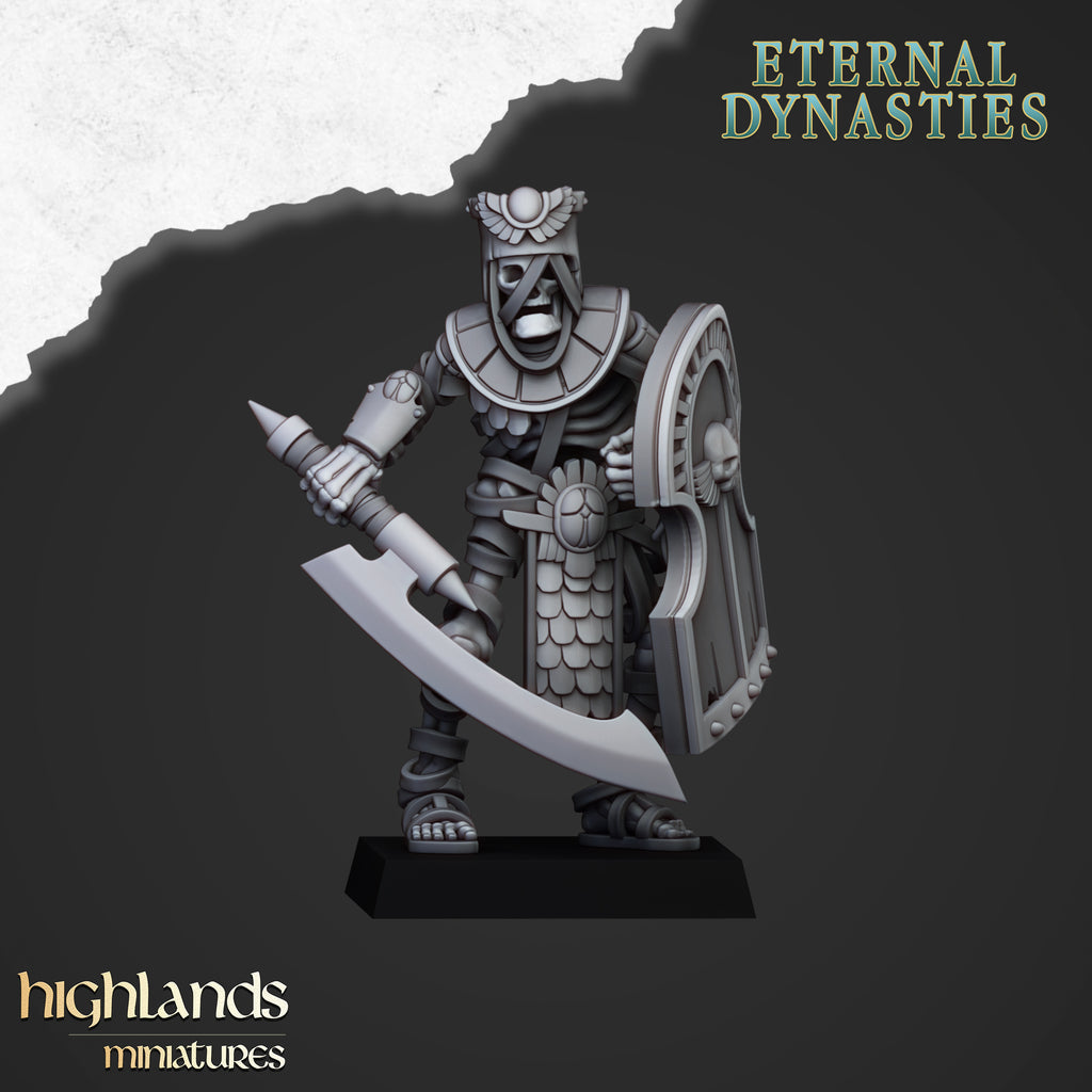 Ancient Guard with Hand Weapon and Shield