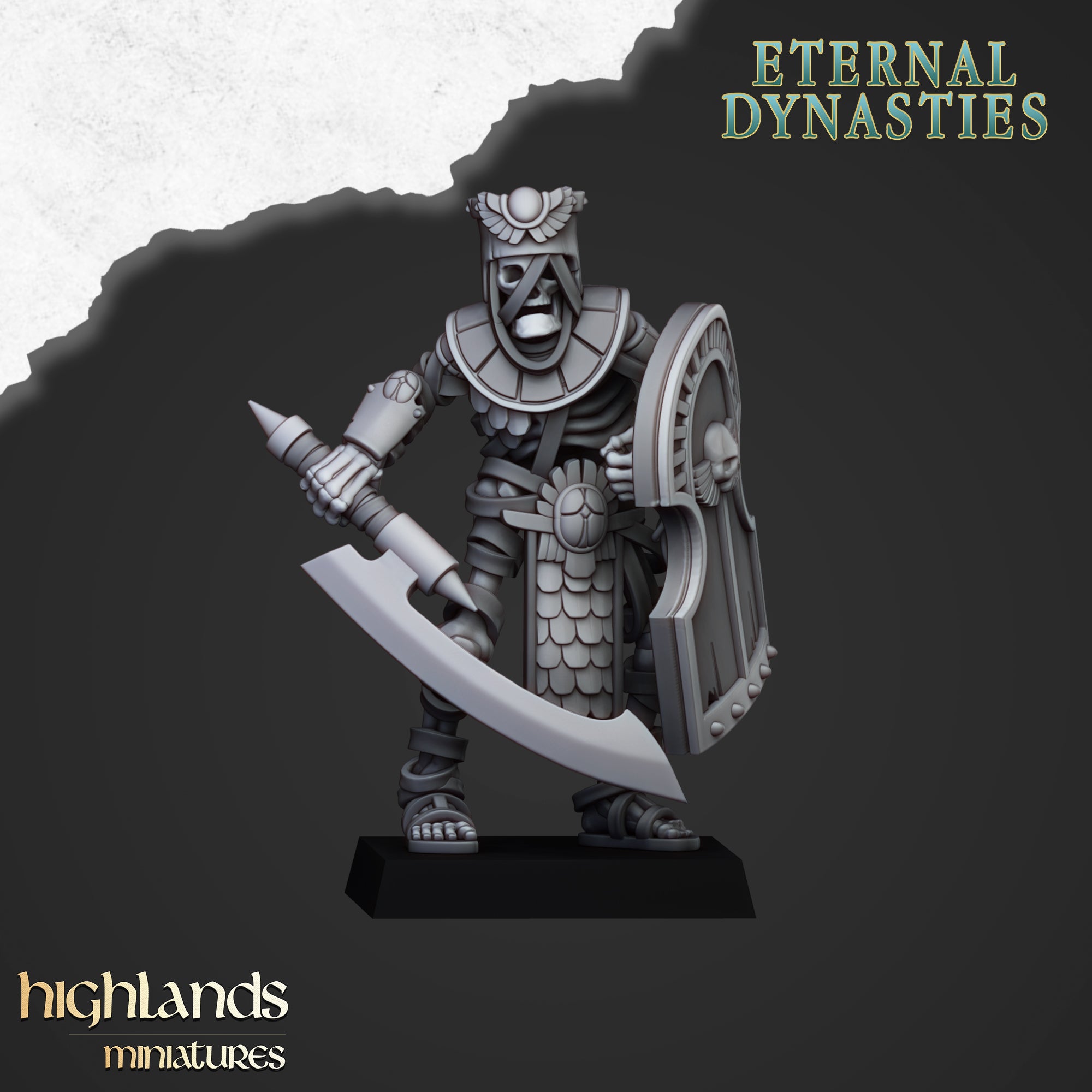 Ancient Guard with Hand Weapon and Shield