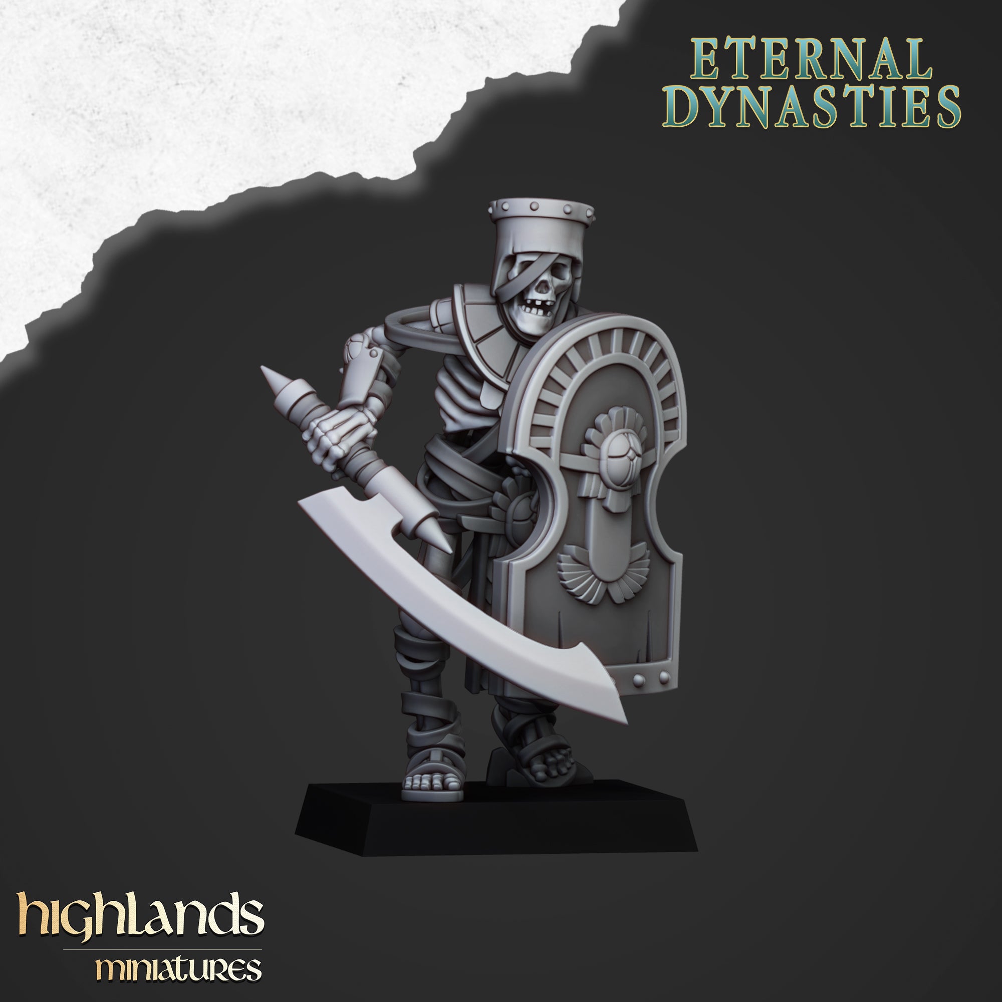Ancient Guard with Hand Weapon and Shield