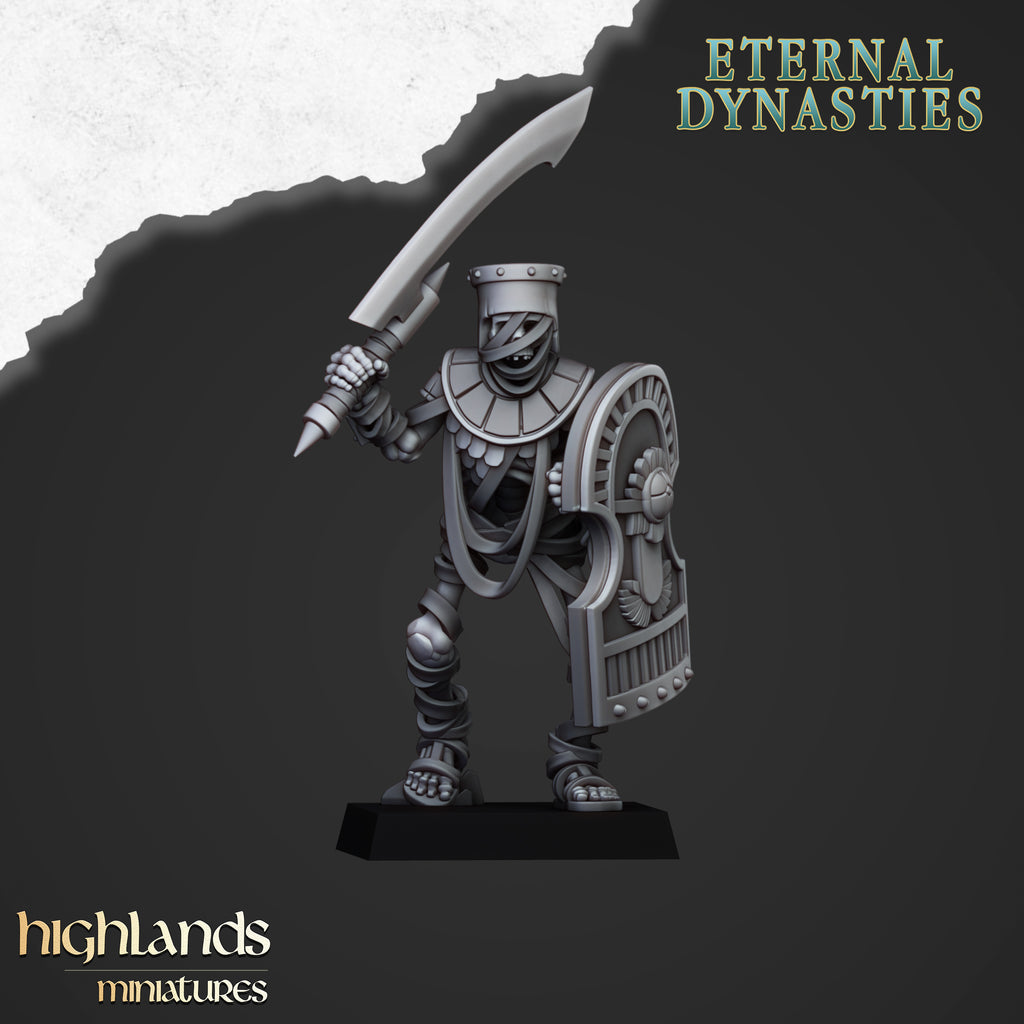 Ancient Guard with Hand Weapon and Shield