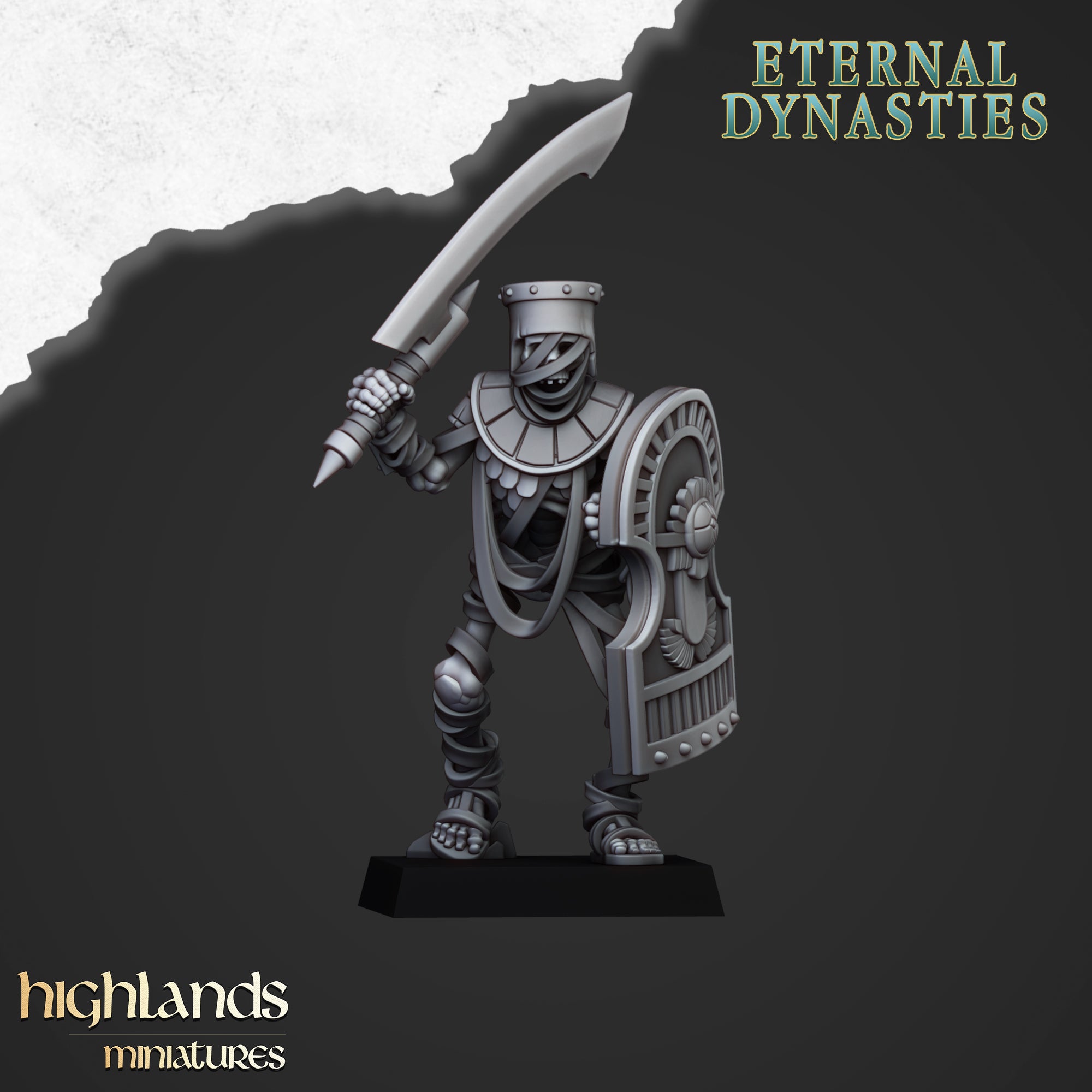 Ancient Guard with Hand Weapon and Shield