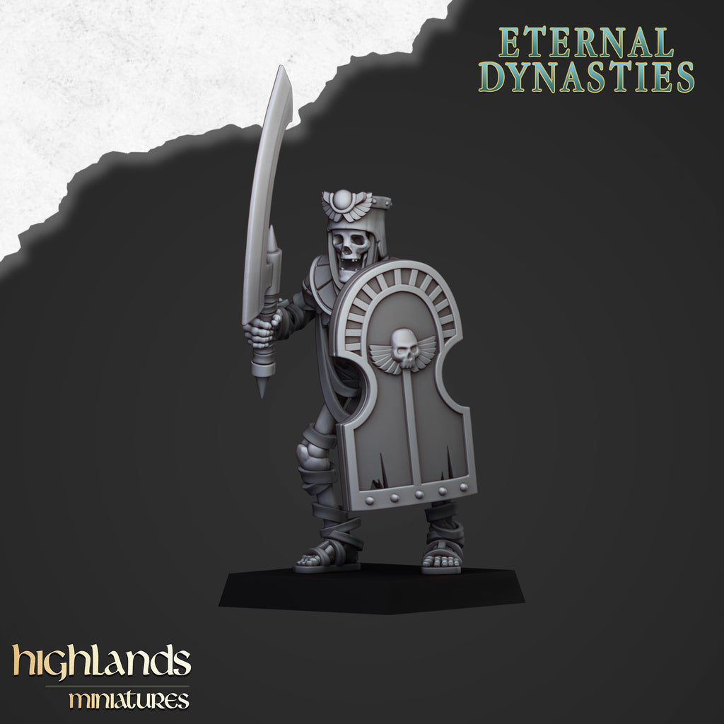 Ancient Guard with Hand Weapon and Shield