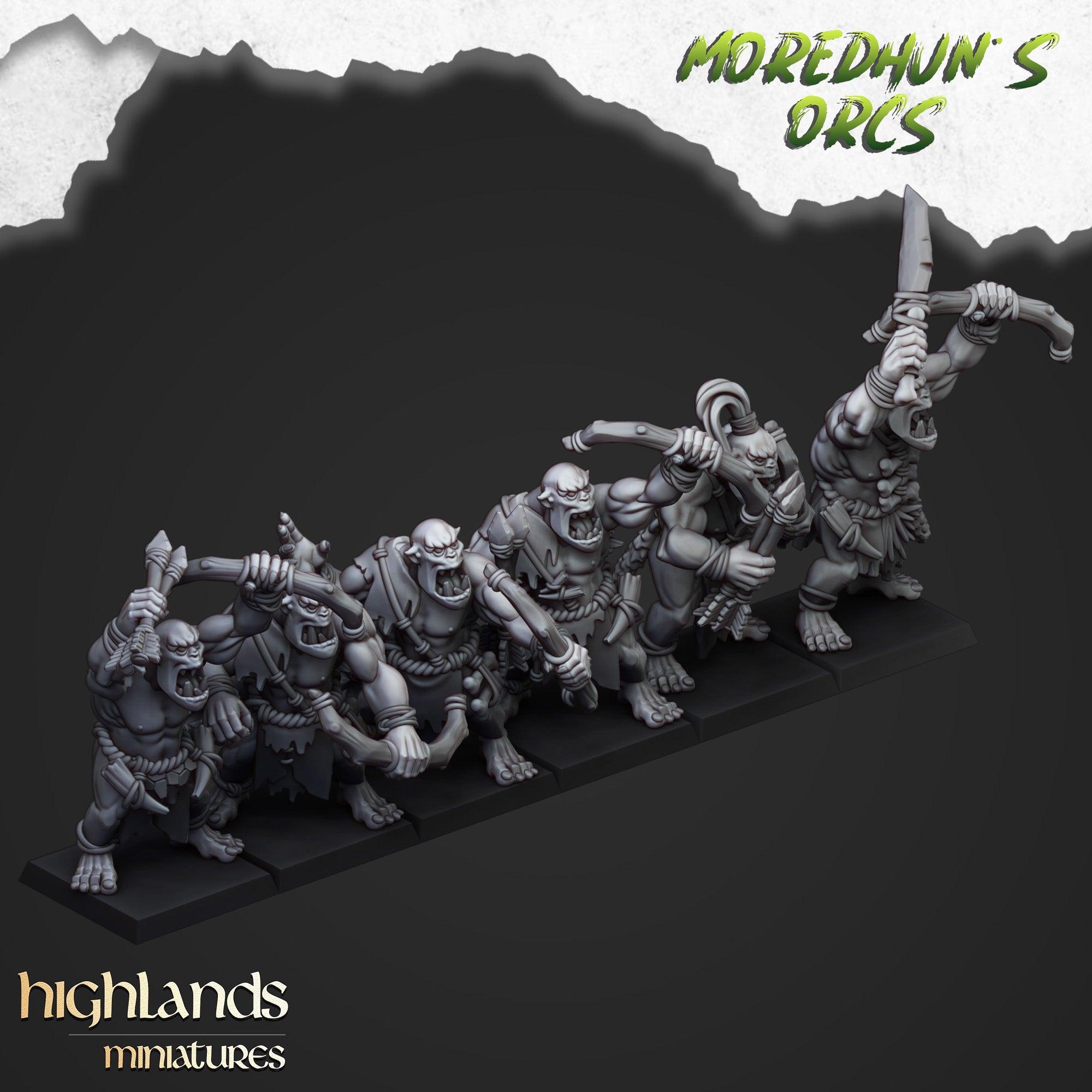 Cave Orcs with Bow - Moreduhn's Orcs