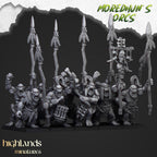 Cave Orcs with Spears - Moreduhn's Orcs