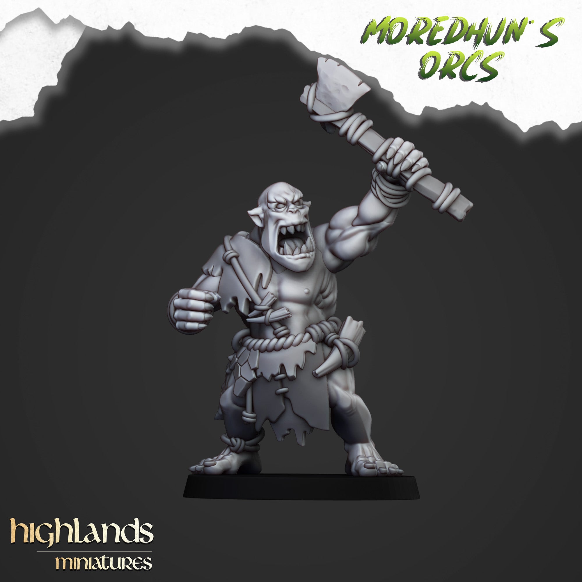 Cave Orcs with Hand Weapons - Moreduhn's Orcs