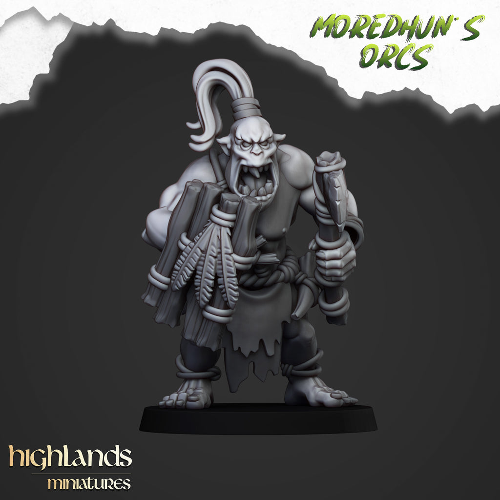Cave Orcs with Hand Weapons - Moreduhn's Orcs