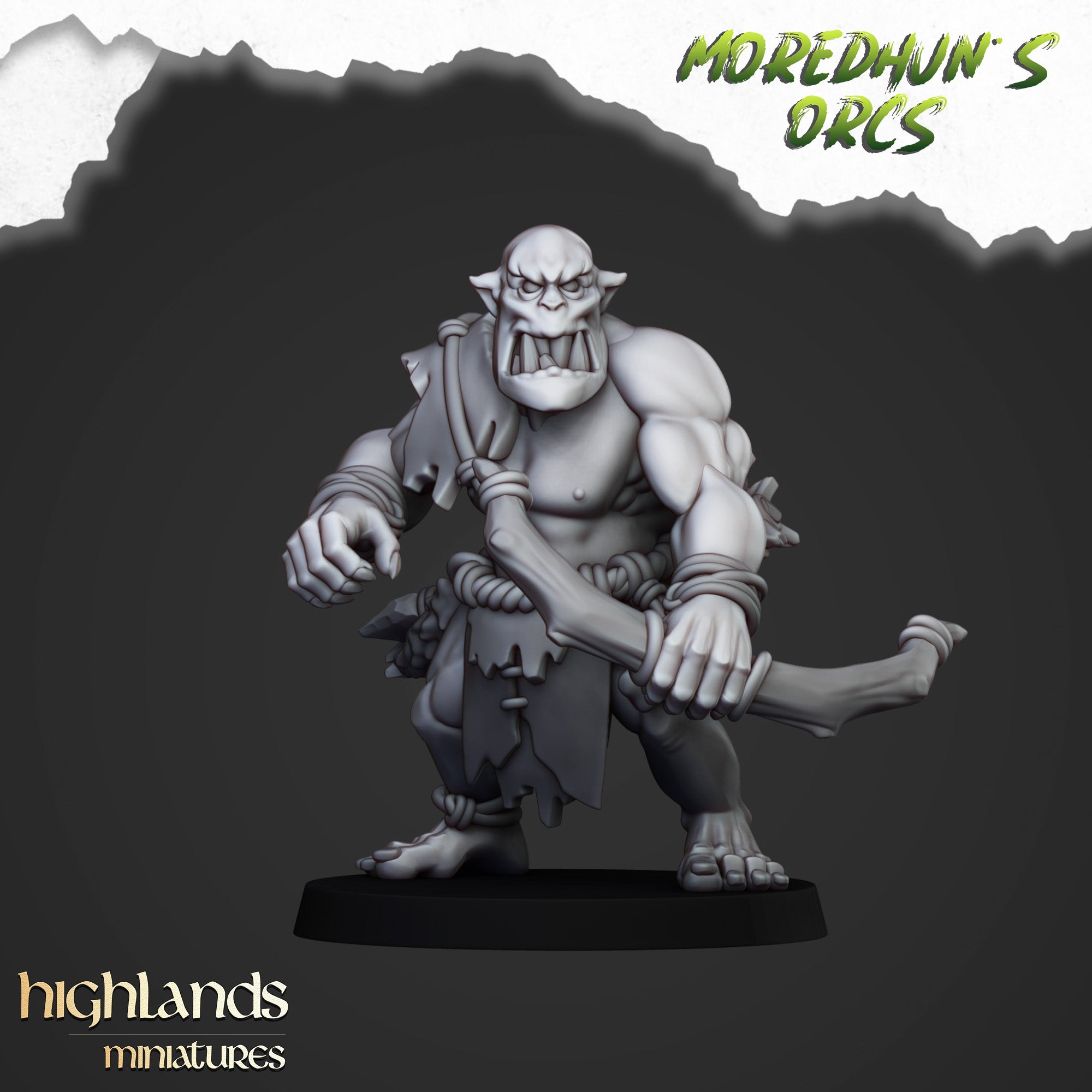 Cave Orcs with Bow - Moreduhn's Orcs