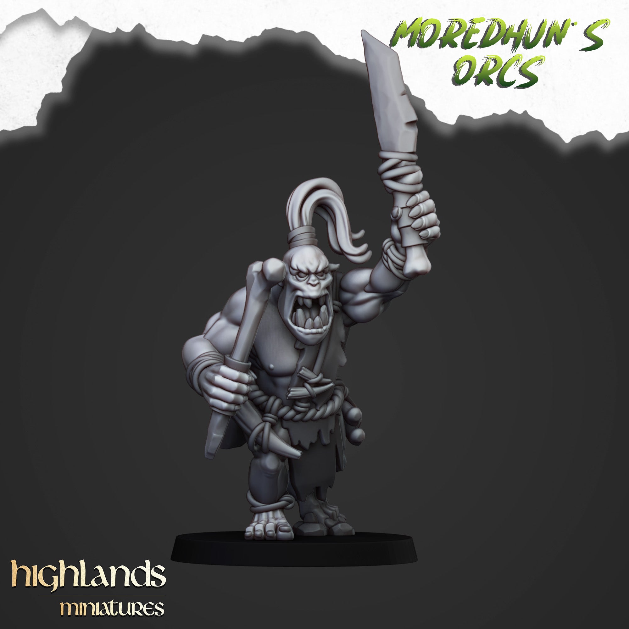 Cave Orcs with Hand Weapons - Moreduhn's Orcs