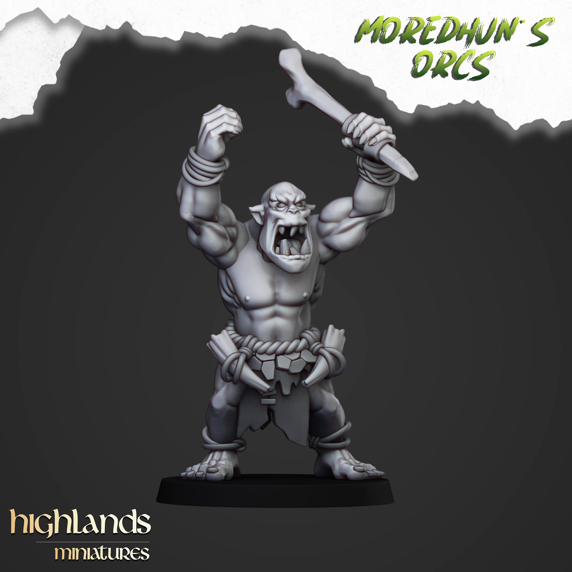Cave Orcs with Hand Weapons - Moreduhn's Orcs