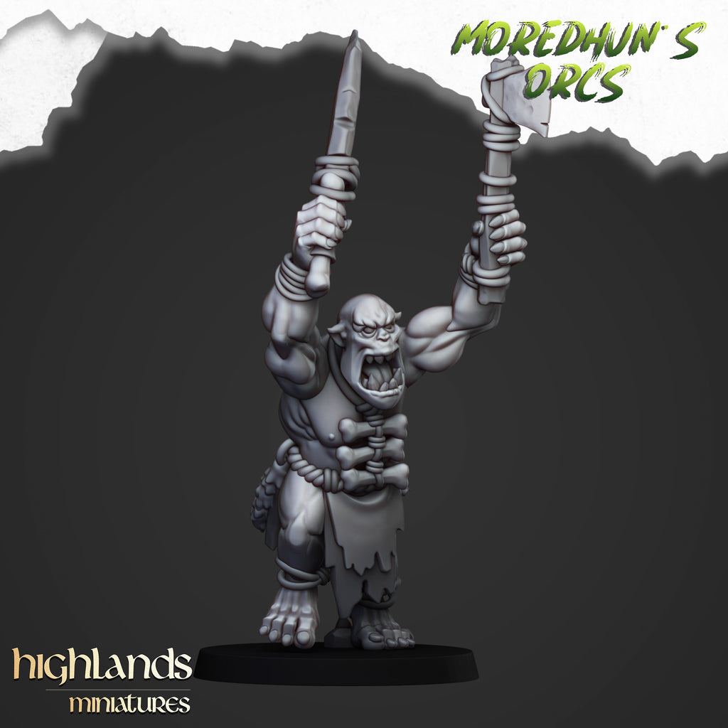 Cave Orcs with Hand Weapons - Moreduhn's Orcs