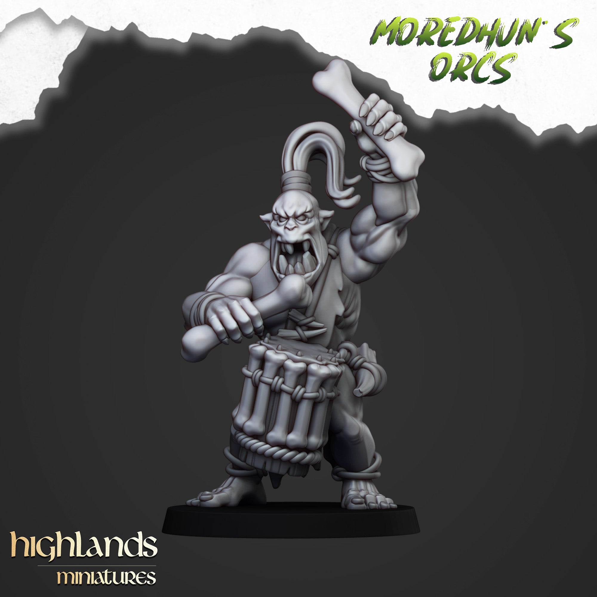 Cave Orcs with Spears - Moreduhn's Orcs