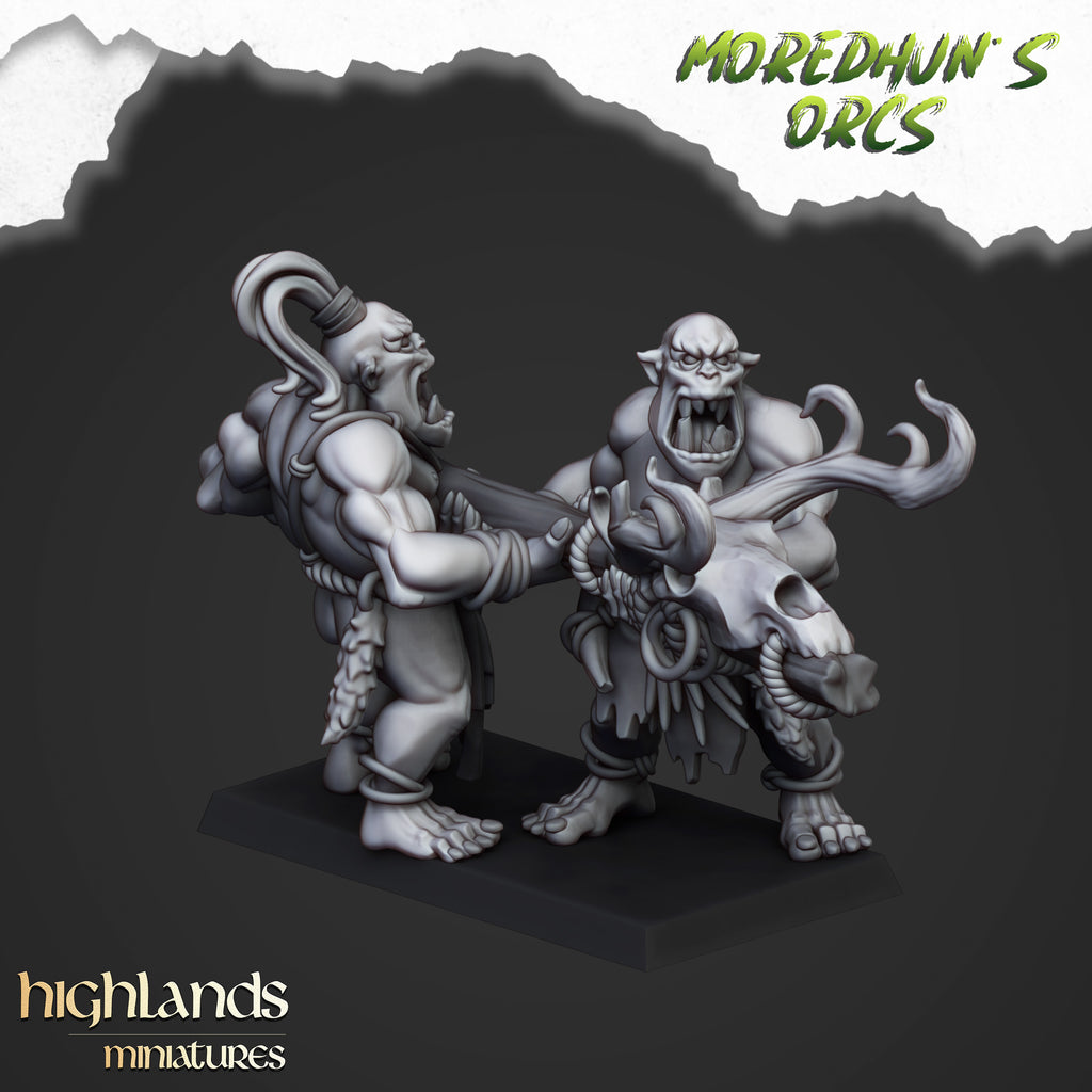 Cave Orcs with Hand Weapons - Moreduhn's Orcs
