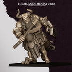 Marduk Minotaurs with Hand Weapon and Shield