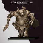 Marduk Minotaurs with Hand Weapon and Shield