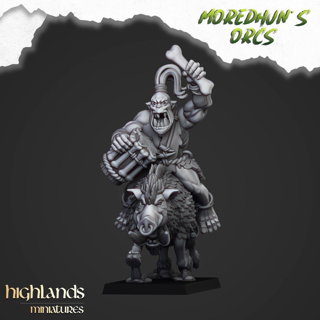 Mounted Cave Orcs