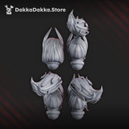 Moon Blades Heads Set x4