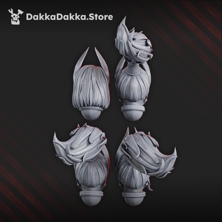 Moon Blades Heads Set x4