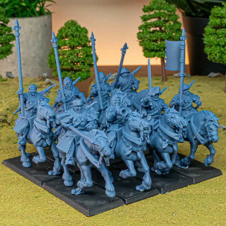 Mounted Men at Arms
