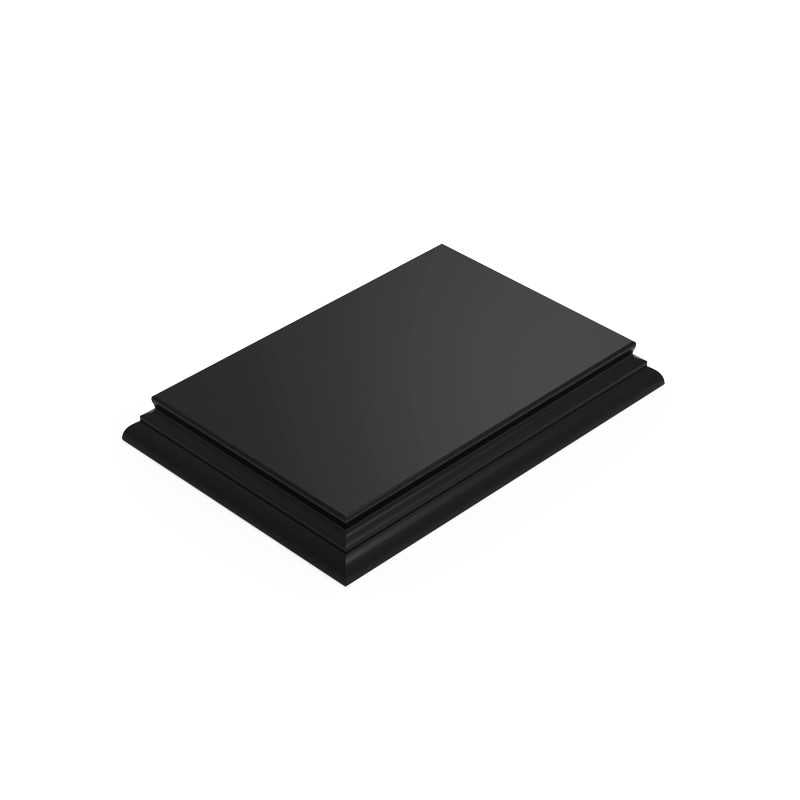 Plinth Block - Black - 15x10 cm