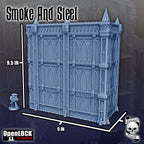 Smoke and Steel - Large WTC L-Shaped Ruin