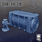 Smoke and Steel - WTC Shipping Container