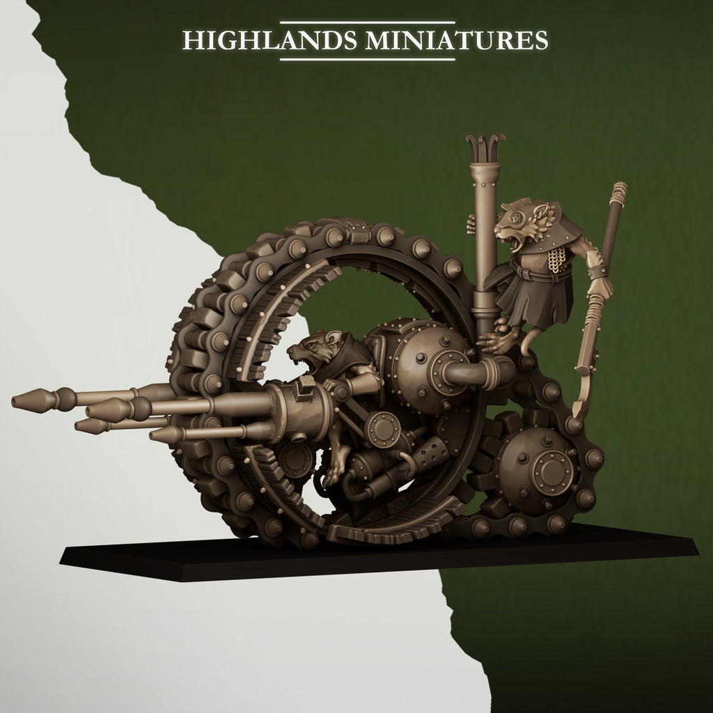 Sewer Vermin Wheeled Engine