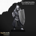 Skeletal Guard with Hand Weapons & Shields