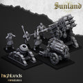 Sunland Artillery (Mortar, Volley Gun, Rocket Launcher)