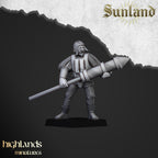 Sunland Artillery (Mortar, Volley Gun, Rocket Launcher)
