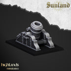 Sunland Artillery (Mortar, Volley Gun, Rocket Launcher)
