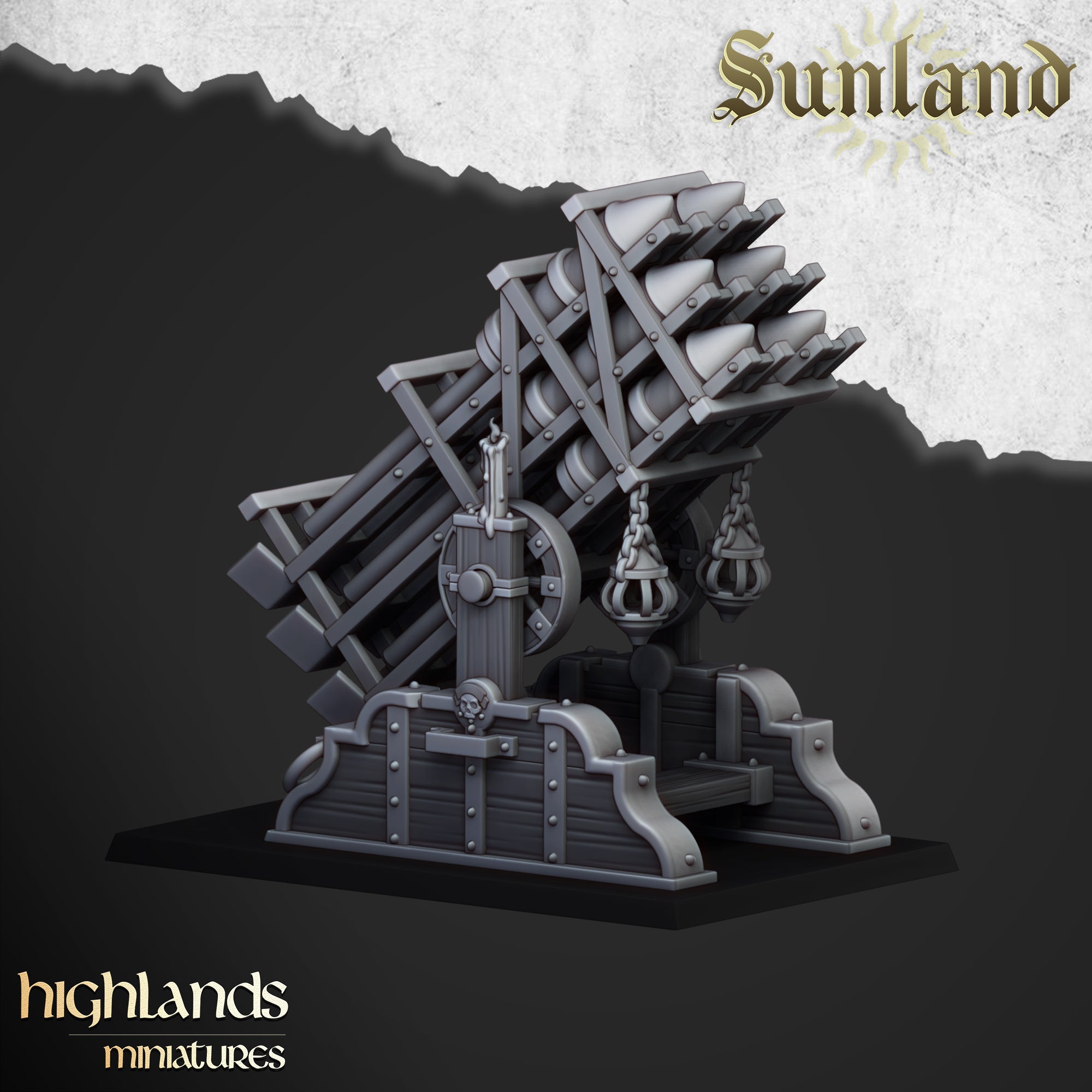 Sunland Artillery (Mortar, Volley Gun, Rocket Launcher)