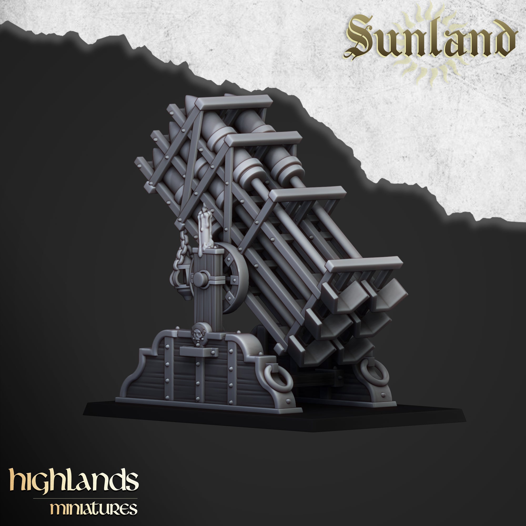 Sunland Artillery (Mortar, Volley Gun, Rocket Launcher)
