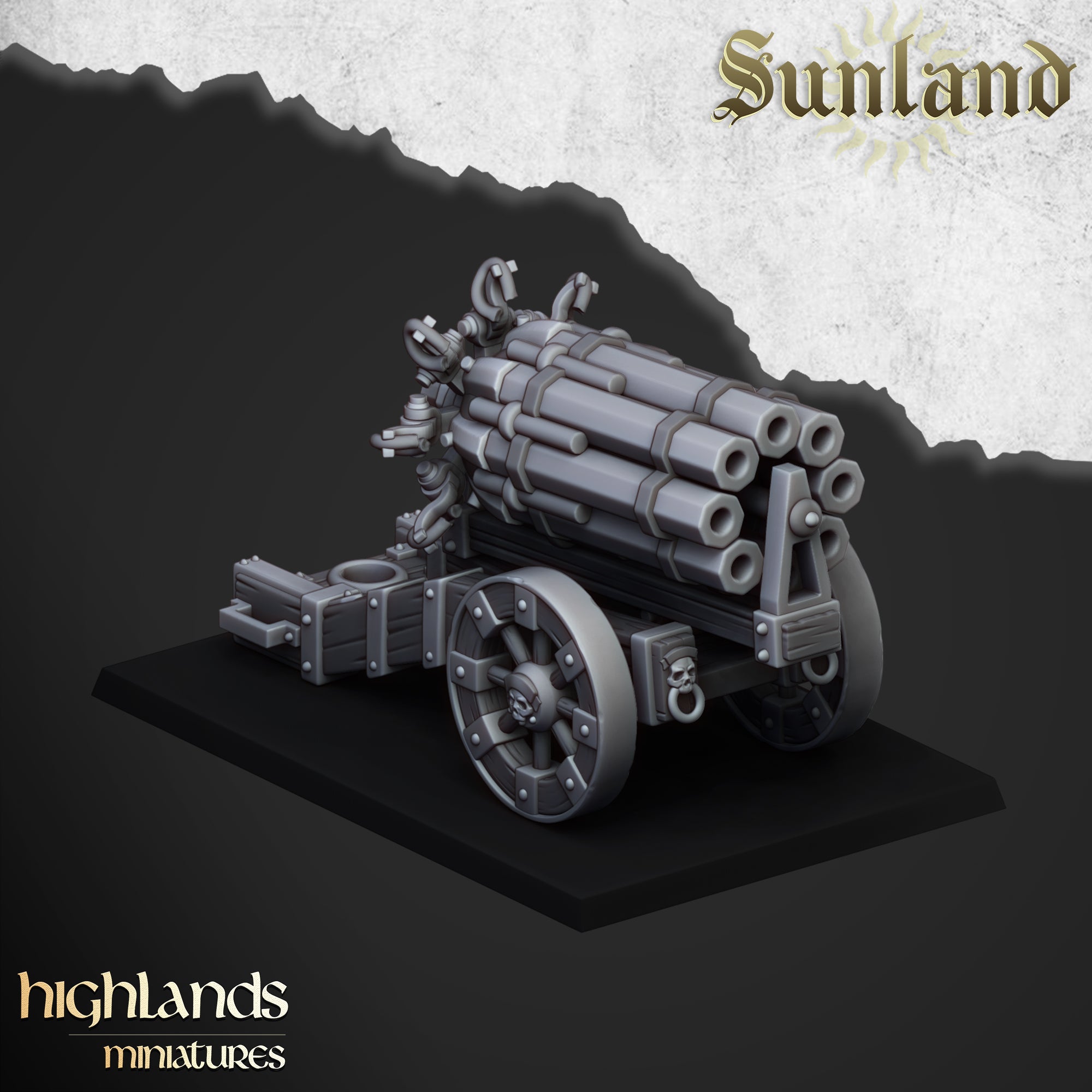 Sunland Artillery (Mortar, Volley Gun, Rocket Launcher)