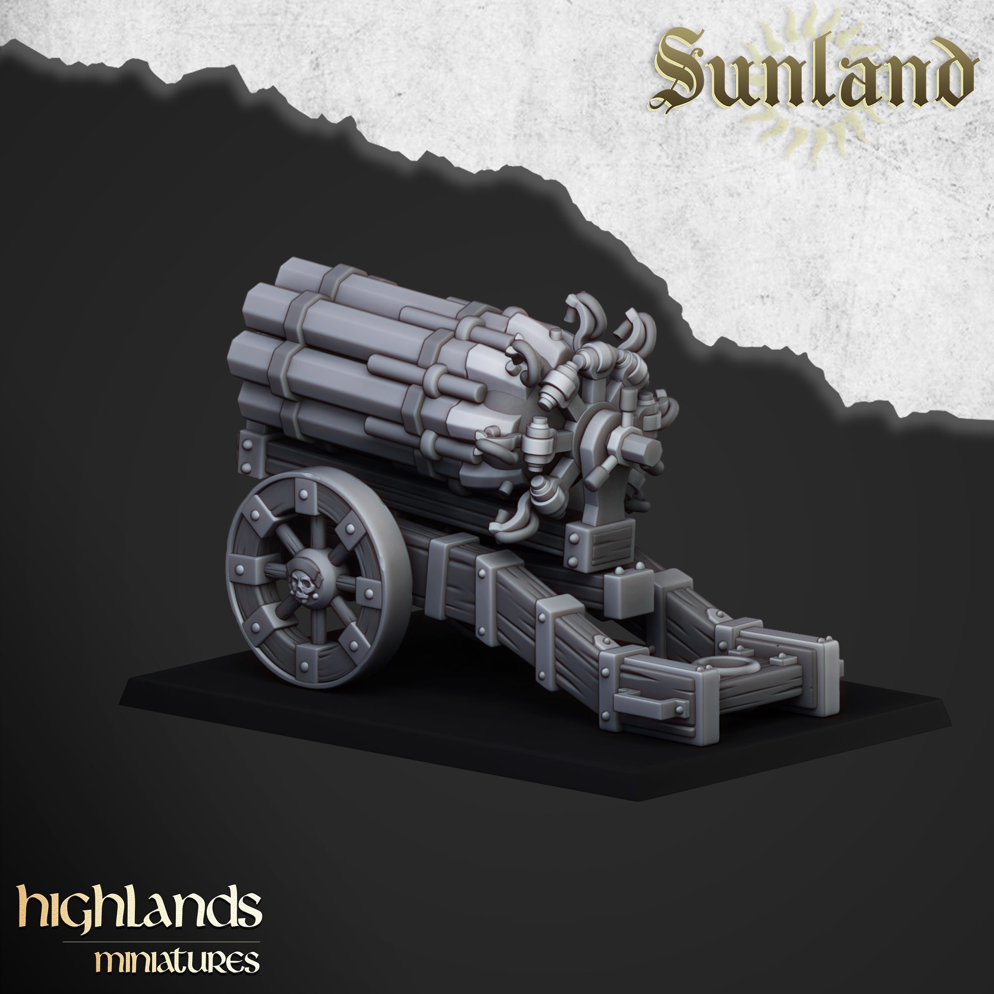 Sunland Artillery (Mortar, Volley Gun, Rocket Launcher)